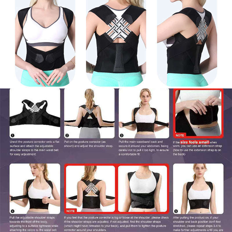 PostureLab™ Posture Corrector — Fix Tech Neck & Slouching in 15 Minutes a Day